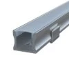 2m Long, Surface Mounted Aluminium LED Profile, 15mm Deep
