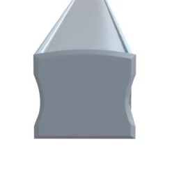 Pack Of 3 Surface Mounted Aluminium LED Profiles, 1 Metre -LED Downlights Store slgstsur product no light profile endcap bracket camera 2 compressed 2