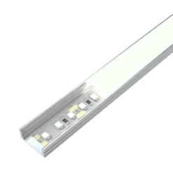 Pack Of 3 Shallow 7mm Surface Mounted LED Aluminium Profiles, 2m -LED Downlights Store slgsur led strip hq scene 2.472 min