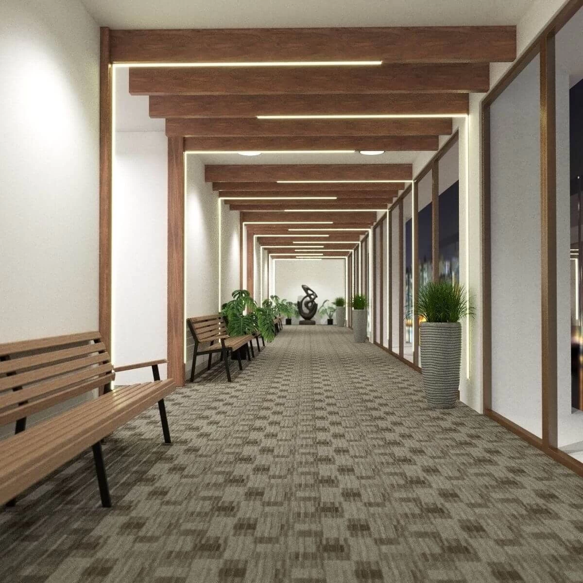 2m, Shallow 7mm Surface Mounted LED Aluminium Profile 4 2m, Shallow 7mm Surface Mounted LED Aluminium Profile - Image 4