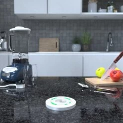 Automatic Motorised Pop Up Plug Socket With QI Charging For Worktops -LED Downlights Store socket sil m sy8994 product.992 compressed