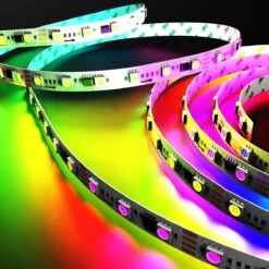 Digital, Pixel LED Strip Light, Chasing Effect - WS2811, 14.4w -LED Downlights Store strip ip20 14 4w rgb digital product light fx camera 2 compressed
