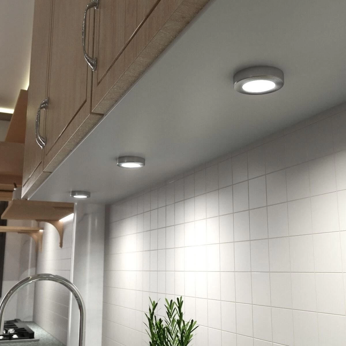 Pack Of 5 - No Dot Design - Surface Mounted LED Under Cabinet Light - Ultra-High Brightness & 15w Driver 9 Pack Of 5 - No Dot Design - Surface Mounted LED Under Cabinet Light - Ultra-High Brightness & 15w Driver - Image 9