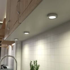 Surface Mounted LED Under Cabinet Light - Dotless Design -LED Downlights Store surface mounted led under cabinet light warm white lifestyle 1 1