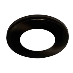 Sirius Super Slim Cabinet Light In A Matt Black Finish - Warm Or Natural White Light