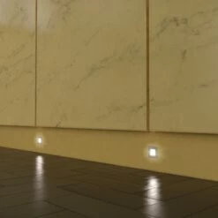 Square 10 X LED Plinth Light Kit In Natural White LED - 4000K -LED Downlights Store sy8974bn nw lifestyle 4000k compressed scene 3.1330 1