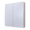 Wireless Kinetic Switch, White Finish - One, Two Or Three Gang