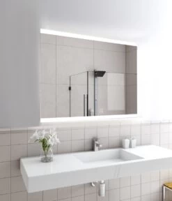 Landscape Illuminated LED Mirror, With Speakers & Demister