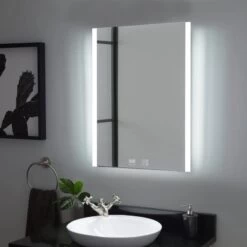 LED Mirror With Tunable Colour, Bluetooth Speaker & Demister