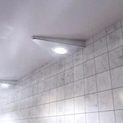Super Slim High Power 1.8w LED Triangle Cabinet-Light - Cool White Or Warm White -LED Downlights Store sy9979 lifestyle 6000k compressed scene 3.1256