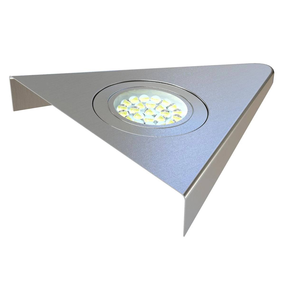 Pack Of 5, Super-slim, High Power, 1.8w LED, Triangle, Surface Mounted, Under Cabinet Lights 3 Pack Of 5, Super-slim, High Power, 1.8w LED, Triangle, Surface Mounted, Under Cabinet Lights - Image 3