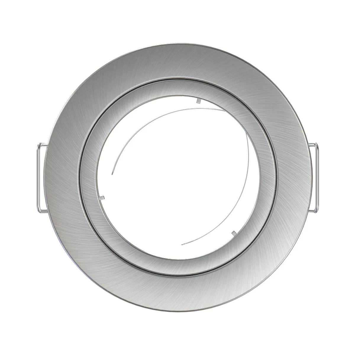 Pack Of 10 GU10 Downlight, Fixed Die Cast In A Brushed Chrome Finish 5 Pack Of 10 GU10 Downlight, Fixed Die Cast In A Brushed Chrome Finish - Image 5