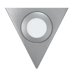 5 Pack - High Brightness - Triangle LED Under Cabinet Lights With 15w Driver -LED Downlights Store triangle under cabinet light front view 1 2