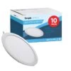 Pack Of 10 Circular LED Panels, 18w, 225mm Diameter