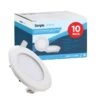 Pack Of 10 6w Circular LED Panels, 120mm Diameter