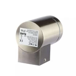 GU10 Wall Light Fitting, IP44, Stainless Steel Body -LED Downlights Store vt 7641 wall fitting 11