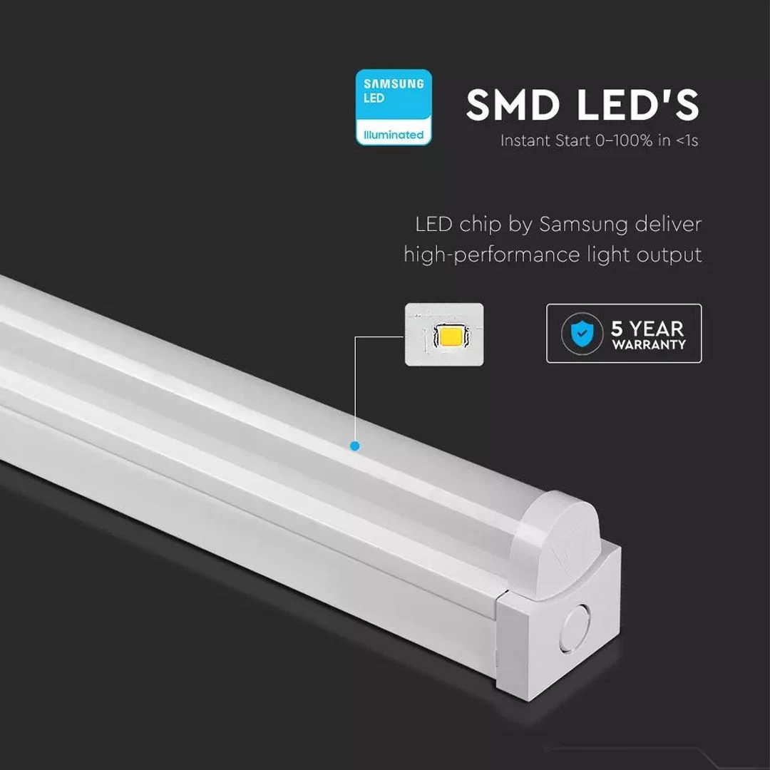 28w LED Batten Light Fitting, 150cm, 5FT Long 7 28w LED Batten Light Fitting, 150cm, 5FT Long - Image 7