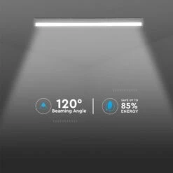 28w LED Batten Light Fitting, 150cm, 5FT Long 17 28w LED Batten Light Fitting, 150cm, 5FT Long -LED Downlights Store vt 8 44 batten fitting 06 2