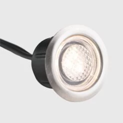 10 X 40mm IP67 LED Decking Lights - White, Warm White Or Blue LED -LED Downlights Store warm white decking light